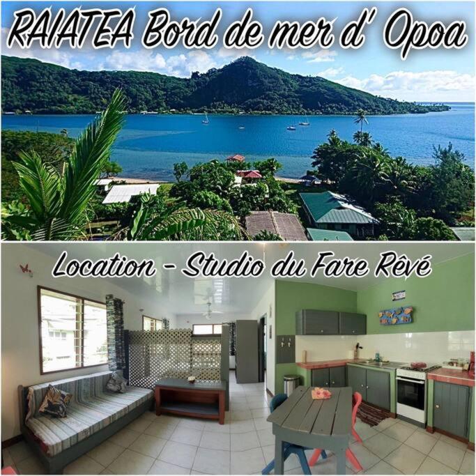 Raiatea, Opoa, Studio Du Fare Reve, Acces Mer Privatif Kültér fotó