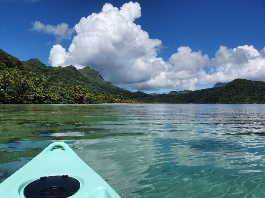Raiatea, Opoa, Studio Du Fare Reve, Acces Mer Privatif Kültér fotó